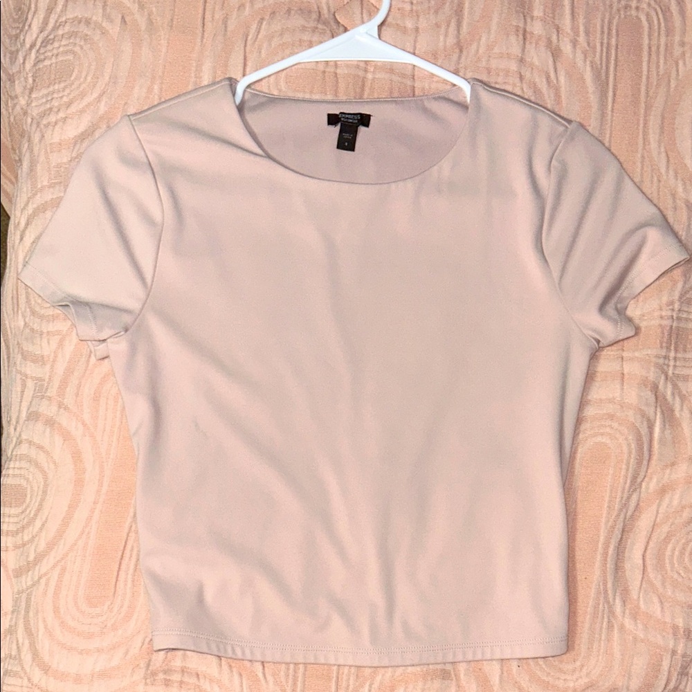 Pink Silk like top
